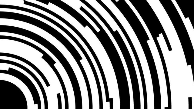 Corner View of Interlocking Combination Lock Mask Rotating Sequence