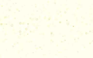 Light Red, Yellow vector layout with circle shapes.