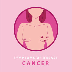 symptoms of breast cancer, breast or nipple pain