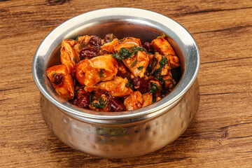 Roasted Chicken breast with bean