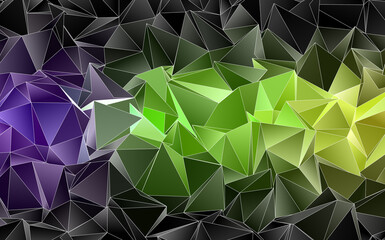 3d Triangles, abstract  background. Design wallpaper.