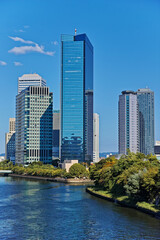 大阪ビジネスパーク OBPの青空