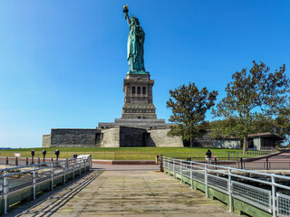 Obraz premium Statue Of Liberty. September 2020. 