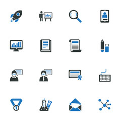 Education icons - Set 1