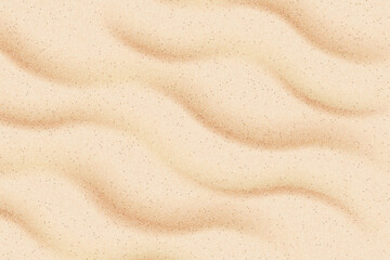 Plakat Light Sea Sand Texture Pattern, Sandy Beach Background