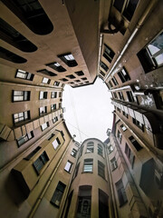 building in the city