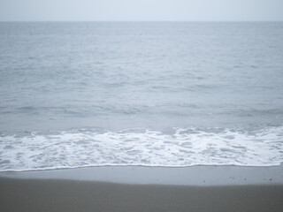 神奈川県大磯町　大磯こゆるぎの浜の風景