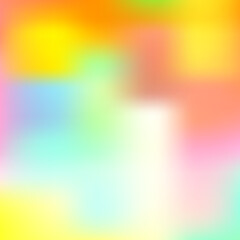 Blurred bright colors mesh background. Smooth blend banner template. Abstract vector nature gradient, Multicolor gradient, summer tropical. Sunset and sunrise sea ocean sky, rainbow wallpaper.