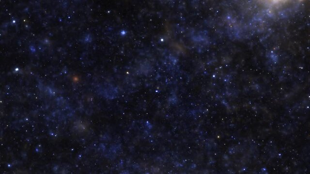 Flying Around Galactic Nursery Star Forming Region Abstract