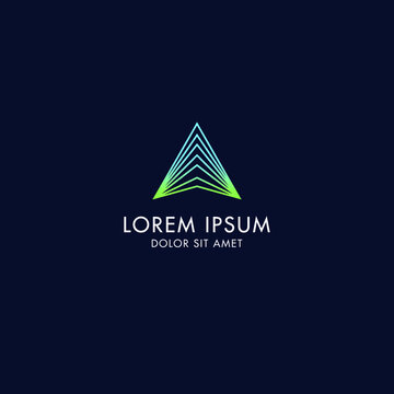 triangle style for your logo or business identity