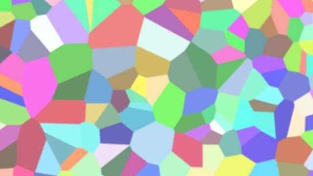 Lofi Low Resolution Voronoi Mask Shapes Cells