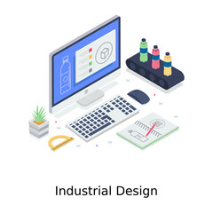 Product design illustration in editable vector 