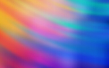 Fototapeta premium Light Multicolor vector background with bent lines. Shining colorful illustration in simple style. New composition for your brand book.