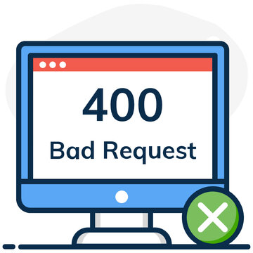 
400 error, vector of bad request concept 
