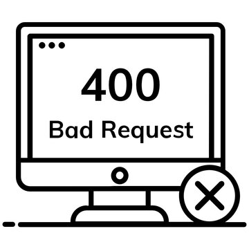 
400 error, vector of bad request concept 
