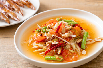 papaya spicy salad - somtam