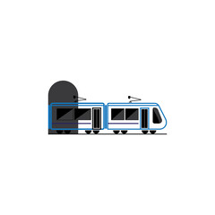  Train icon vector illustration design template