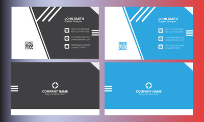 Fototapeta na wymiar Business card template