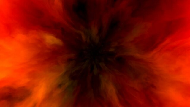 Burning Tunnel Hell Hellfire Flames Eruption Volcanic Fire Heat Magma Fountain