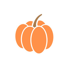 Pumpkin graphic design template vector isolated illustration