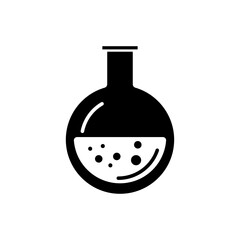 Chemistry icon, icon for education. Design template vector