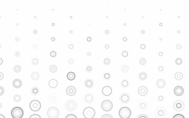 Light Gray vector background with spots.