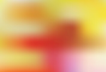 Light Orange vector blurred bright pattern.