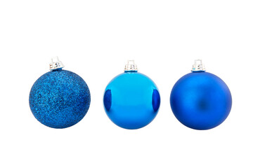 Christmas toy for the Christmas tree and new year, beautiful ball isolated on the white background.