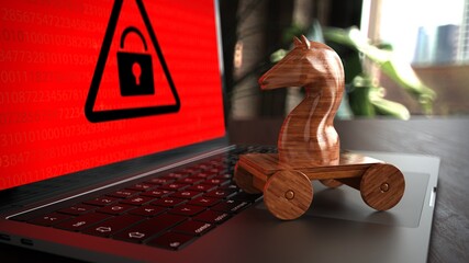 Wooden Trojan Horse Notebook © Alexander Limbach