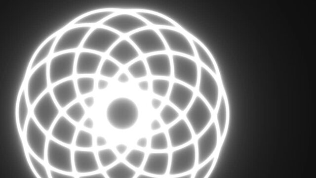 Hypotrochoid Epitrochoid Rotating Rings Pattern Mask
