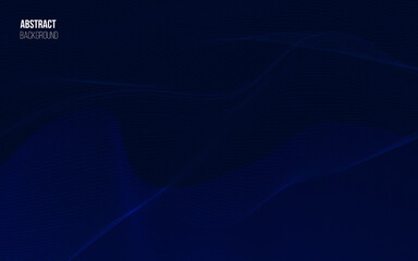 Abstract background with color wave design element