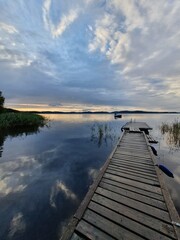 pier on the lake