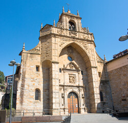 Fototapeta premium Church in Bilbao (in Spanish Iglesia de San Nicolás Bilbao) Northern Spain Province of Biscay
