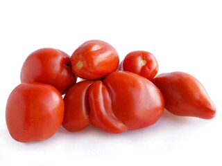 red,raw tomatoes and preserves close up