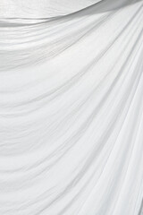 Obraz premium white fabric texture