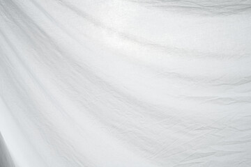 white fabric background