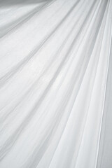 Obraz premium white satin fabric
