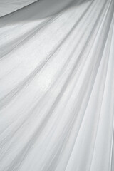 Fototapeta premium white satin fabric