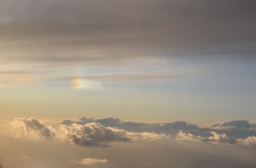 clouds in the sky