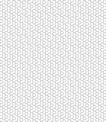 Geometric abstract pattern. Geometric modern ornament. Seamless modern black and white background