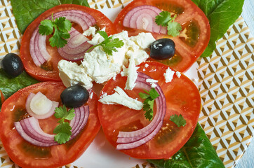 Bulgarian Galenata salad