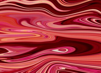 melting colors red palette digital illustration perfect for background