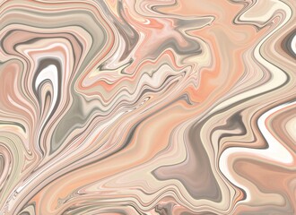 Obraz premium Natural colors agate resembling abstract digital illustration 