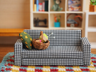 あみぐるみ人形　家族