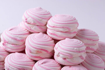 pink sweet marshmallows