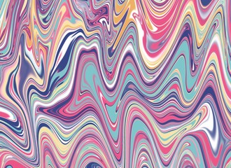 Colorful lines psychedelic abstract digital background 
