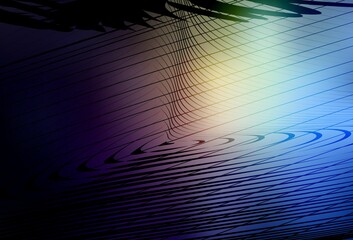 Obraz premium Dark Blue, Yellow vector abstract blurred background.