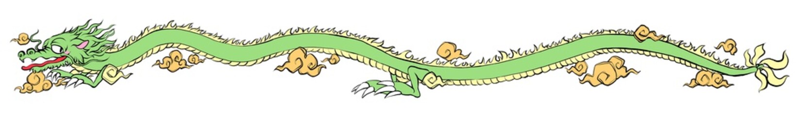 笑顔のドラゴン