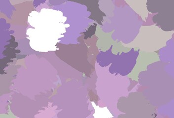 Light Pink, Green vector texture with abstract forms.