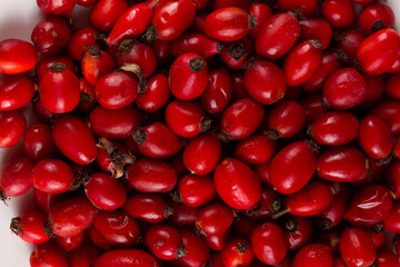 Rosehip tea is rich in vitamins and is used as a restorative